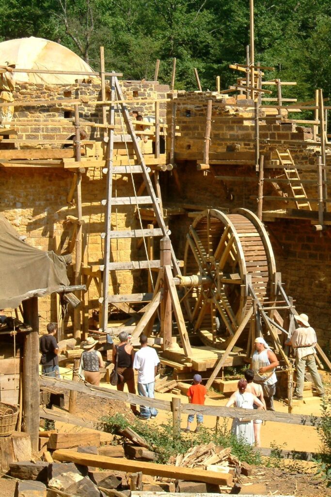 chateau de guedelon 2005 chateau de guedelon 2005