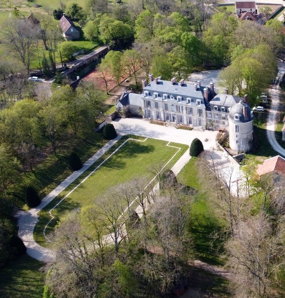 chateau des barres parc saintpuits devanture yonne