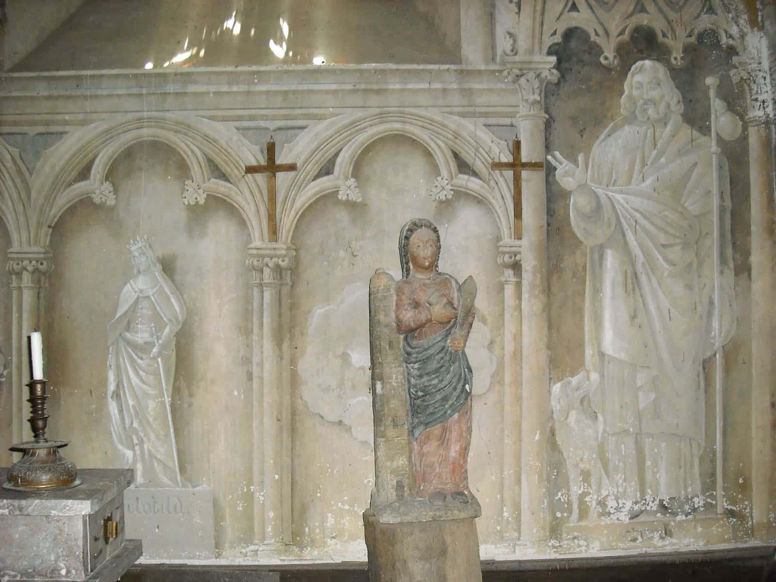 neo roman bourgogne franche comte chapelle yonne chateau des barres